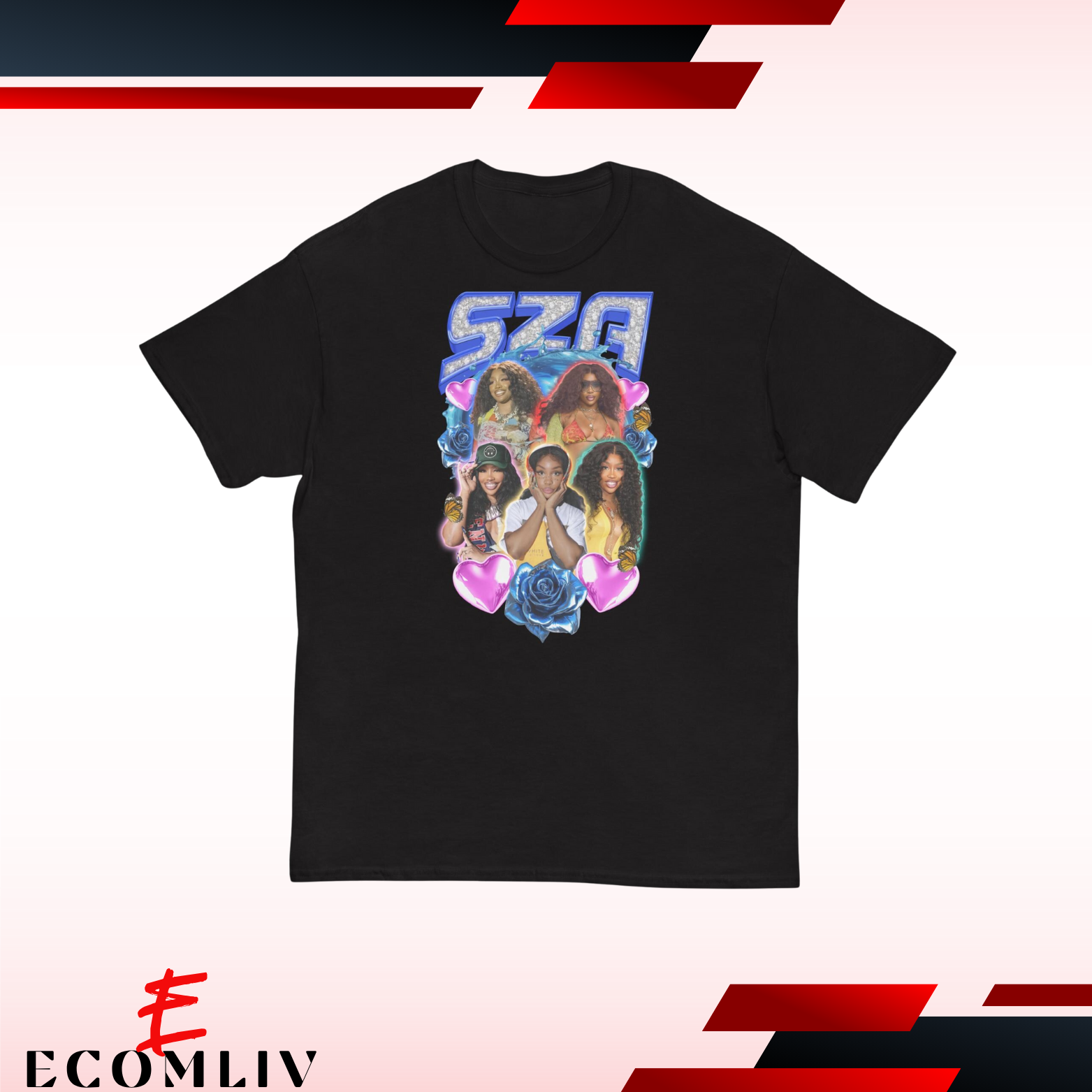 Sza Inspired T-Shirt, Music Lover Graphic Tee, Streetwear Style
